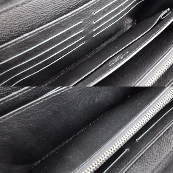 LOUIS VUITTON Zippy XL Long Bifold Wallet Monogram Eclipse BK - Picture 6 of 16